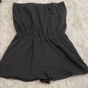 NEW! Women's Black Strapless Romper